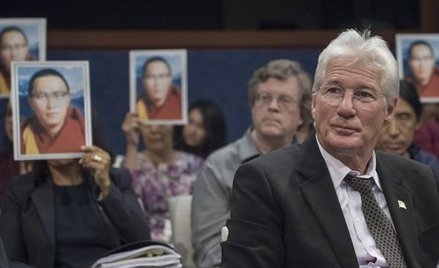 W obronę Rinpocze włączali się m.in. popularni aktorzy. Na zdjęciu Richard Gere.