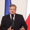 Prezydent Bronisław Komorowski
