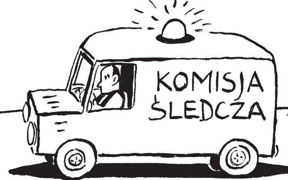 Komentarz rysunkowy. Komisja śledcza