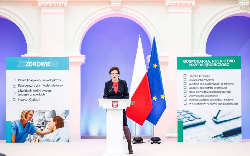 Wystąpienie Ewy Kopacz na Politechnice Warszawskiej dotyczące realizacji obietnic przedstawionych w 