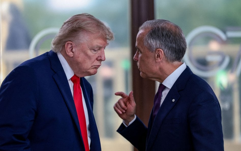 Donald Trump i Mark Carney