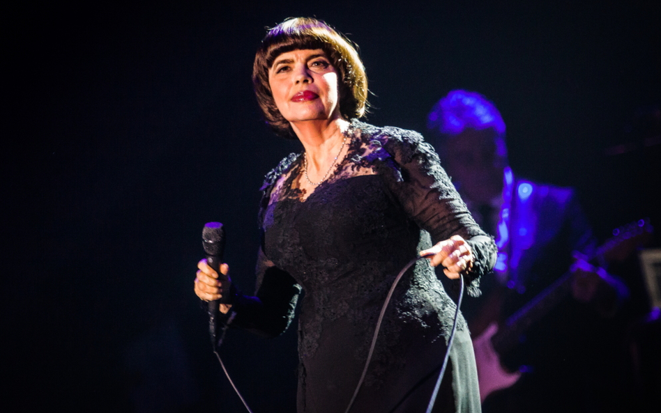 Mireille Mathieu zaśpiewała na Torwarze