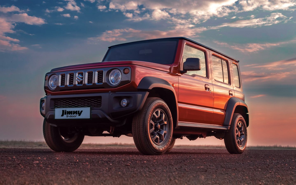 5-drzwiowe Suzuki Jimny niestety nie pojawi się na europejskim rynku