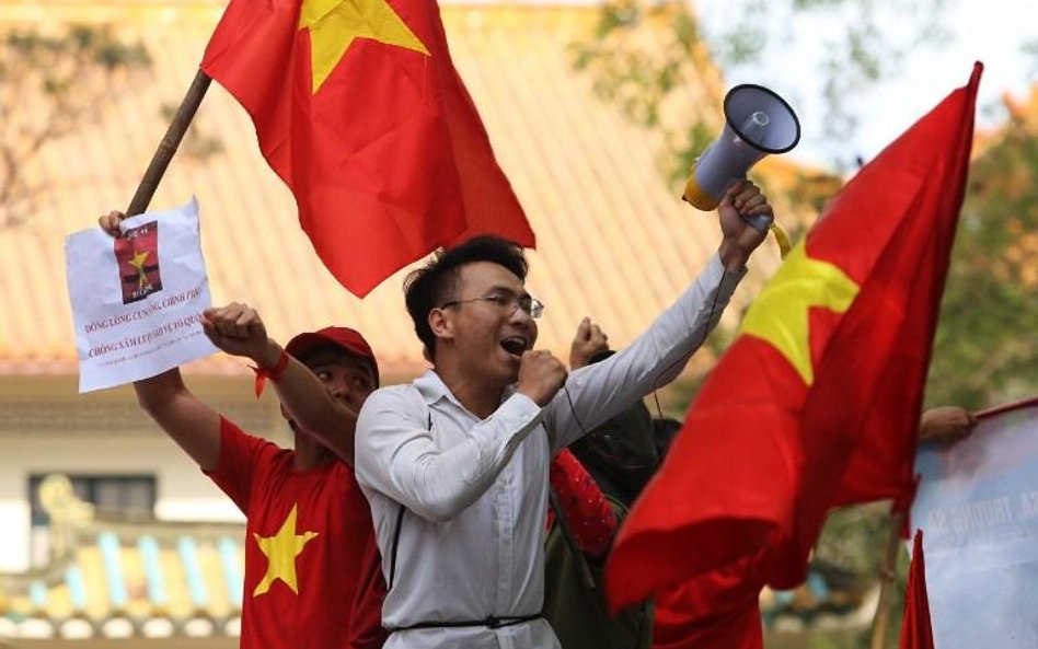 Protesty w Hanoi