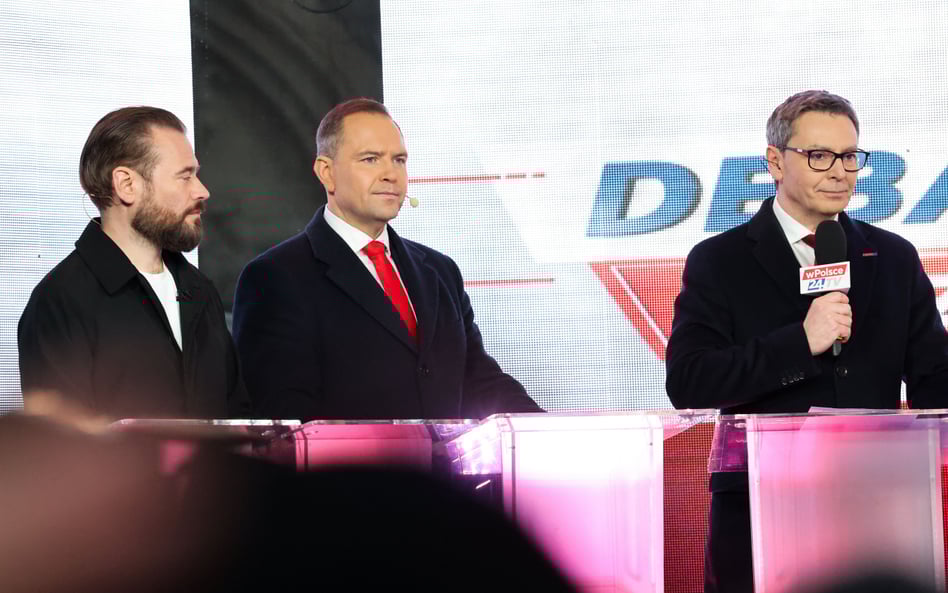 Pierwsza debata w Końskich zorganizowana przez TV Republika przed I turą