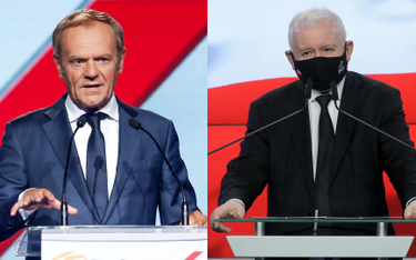 Tusk kontra Kaczyński: Wyścig się rozpoczął