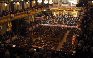 Złota Sala Musikverein jest siedzibą Wiedeńskich Filharmoników od 1870 roku