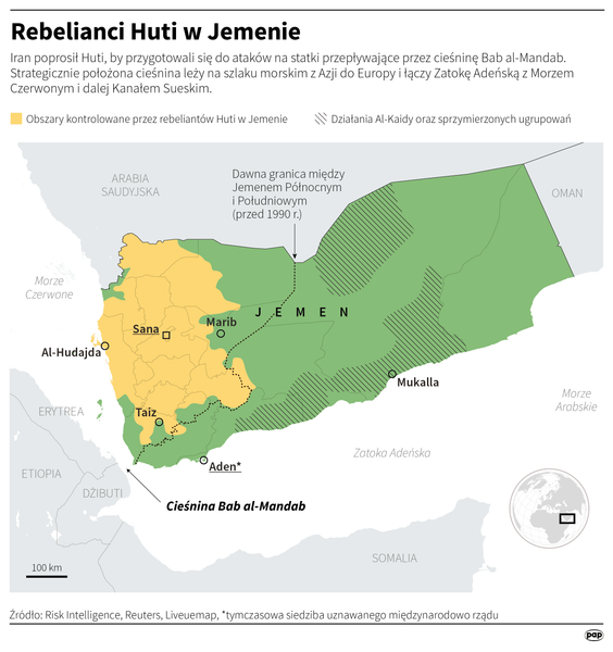 Rebelianci Huti w Jemenie