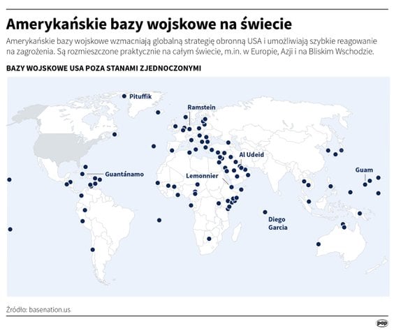 Amerykańskie bazy wojskowe na świecie