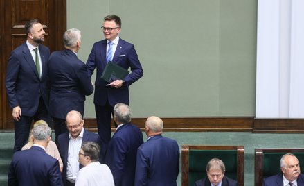 Szymon Hołownia w Sejmie