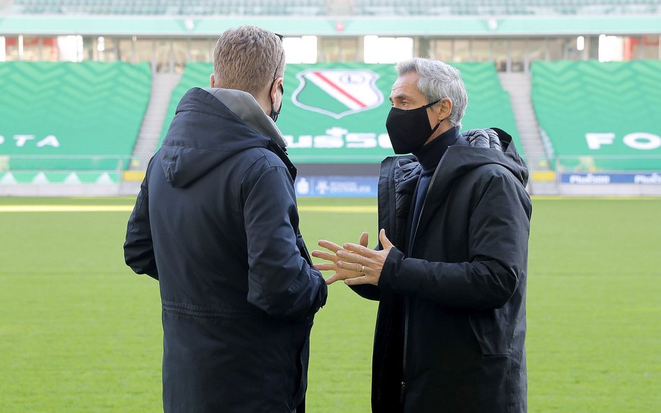 Przed konferencją w PZPN Paulo Sousa odwiedził stadion Legii Warszawa