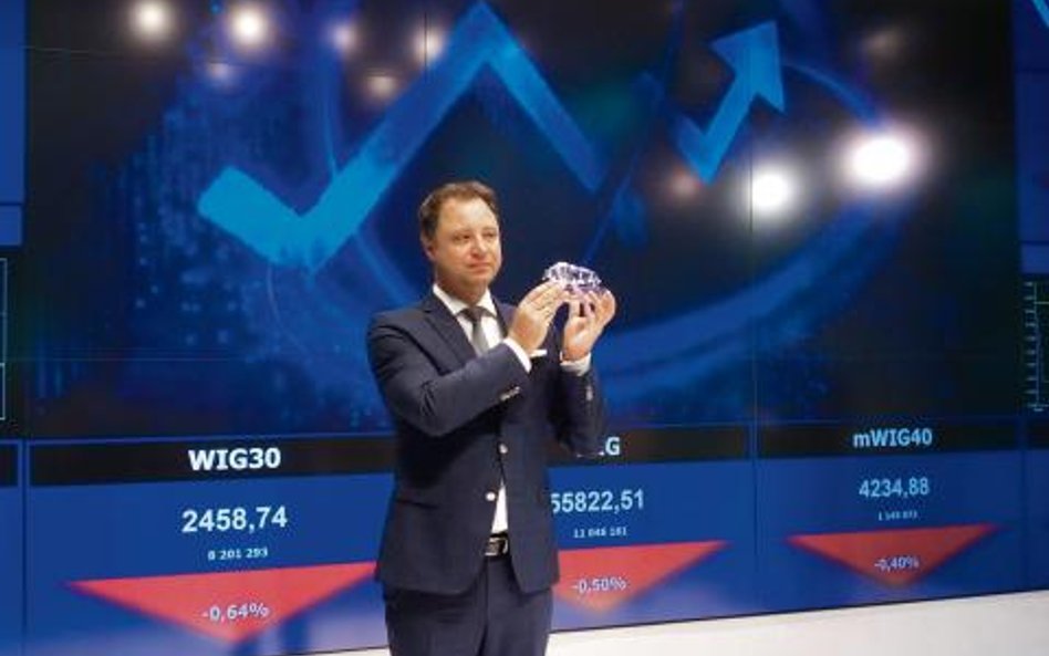 Dawid Cycoń, prezes ML System, mocno przeżył debiut rodzinnej spółki.