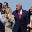 Giorgia Meloni i Donald Trump podczas szczytu G7 w Evian
