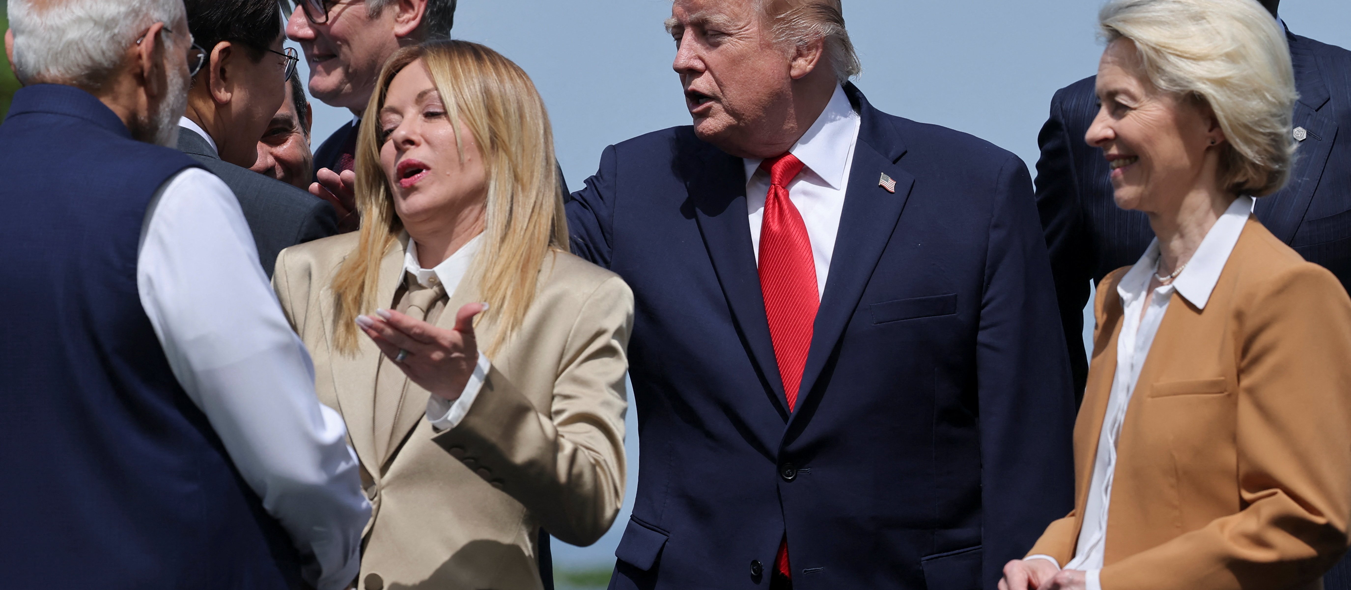 Donald Trump podsyca konflikt z Giorgią Meloni. „Błagała mnie o zdjęcie”