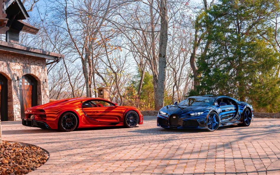 Dwa wyjątkowe Bugatti: Chiron L’aura i Chiron Coup de Foudre