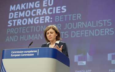 Věra Jourová wiceprzewodnicząca Komisji Europejskiej