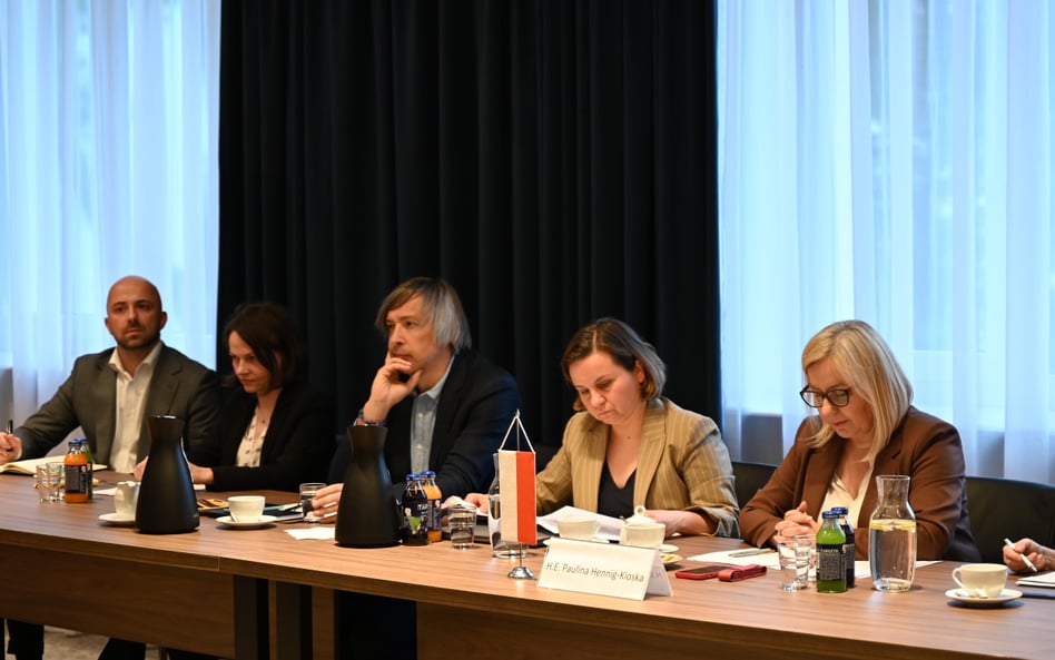Spotkanie ministry klimatu i środowiska Pauliny Hennig-Kloski z federalnym ministrem środowiska Niem