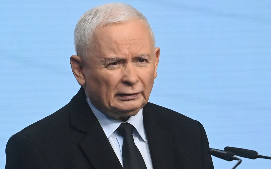 Prezes PiS Jarosław Kaczyński