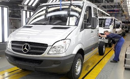 Bunt w zakładach Mercedesa