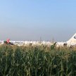 Awaryjne lądowanie Airbusa 321 pod Moskwą. Maszyna siadła na brzuchu