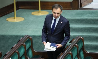 Minister finansów i gospodarki Andrzej Domański