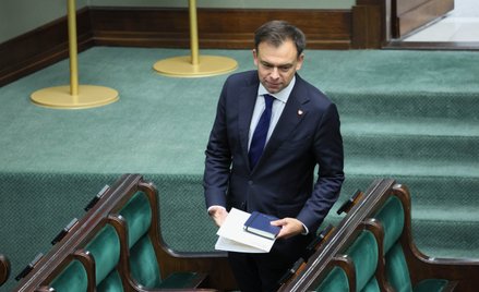 Minister finansów i gospodarki Andrzej Domański