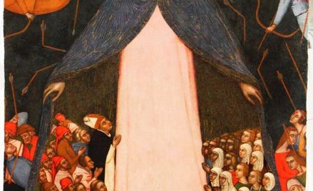 Barnaba da Modena, „Maria Matka Miłosierdzia”, 1375 – 1376