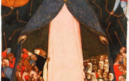 Barnaba da Modena, „Maria Matka Miłosierdzia”, 1375 – 1376