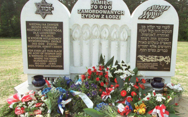 Pomnik w niemieckim obozie zagłady w Chełmnie nad Nerem