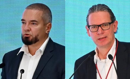 Ernest Pytlarczyk i Dieter Lobnig podczas Warsaw Global Investors Summit