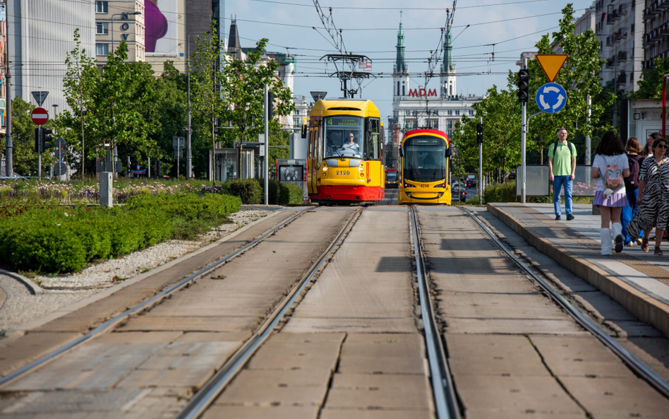 Tramwaje nie będą kursowały m.in. po ul. Marszałkowskiej