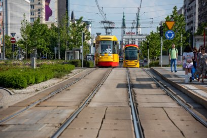 Tramwaje nie będą kursowały m.in. po ul. Marszałkowskiej