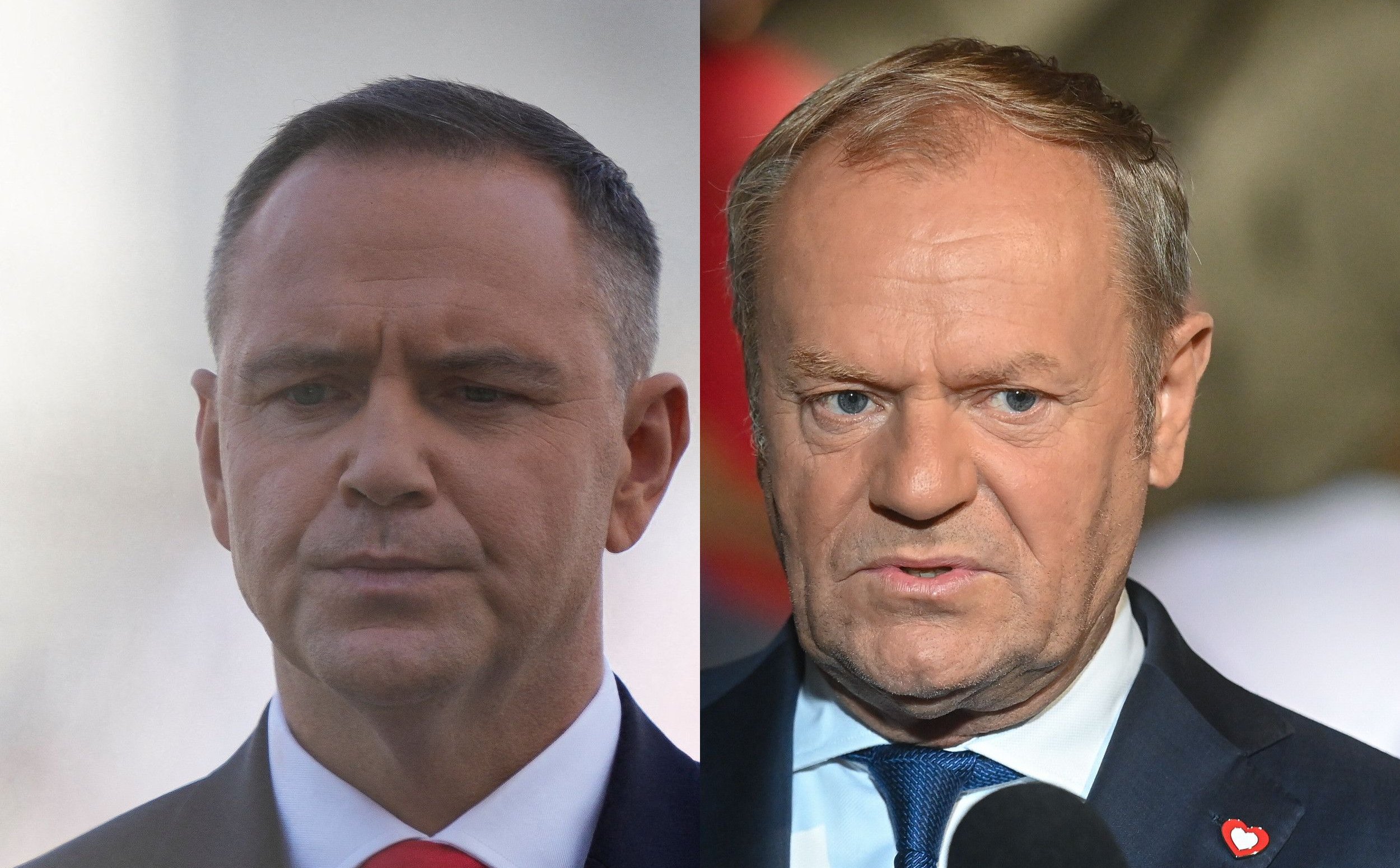 Spotkanie Karola Nawrockiego i Papy Smerfa. Pierwsza taka rozmowa prezydenta z premierem