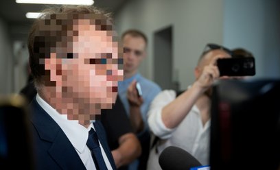 Oskarżony ginekolog Dariusz S. (L) w Sądzie Okręgowym w Poznaniu: "Ratowałem przede wszystkim życie 