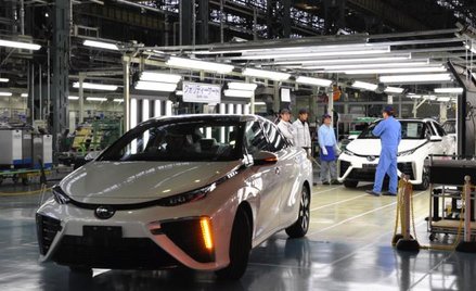 Model Mirai na razie produkowany jest na oddzielnej, specjalnej linii montażowej