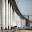 Nowy wiadukt kolejowy w pobliżu Szanghaju: #Chiny w budowie
