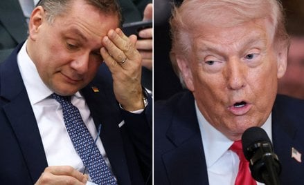 Tino Chrupalla i Donald Trump