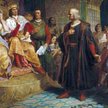 „Kolumb przed królową” – obraz olejny Emanuela Gottlieba Leutze z 1843 r.
