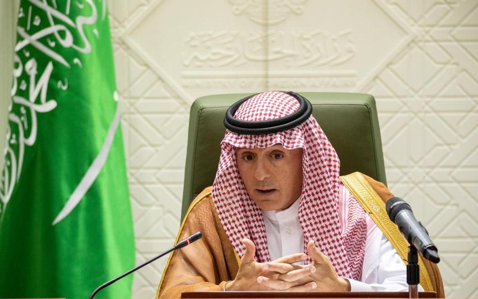 Abdel al-Jubeir, minister spraw zagranicznych Arabii Saudyjskiej