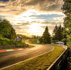 22-kilometrowa Północna Pętla to najdłuższy i jeden z najtrudniejszych technicznie torów wyścigowych