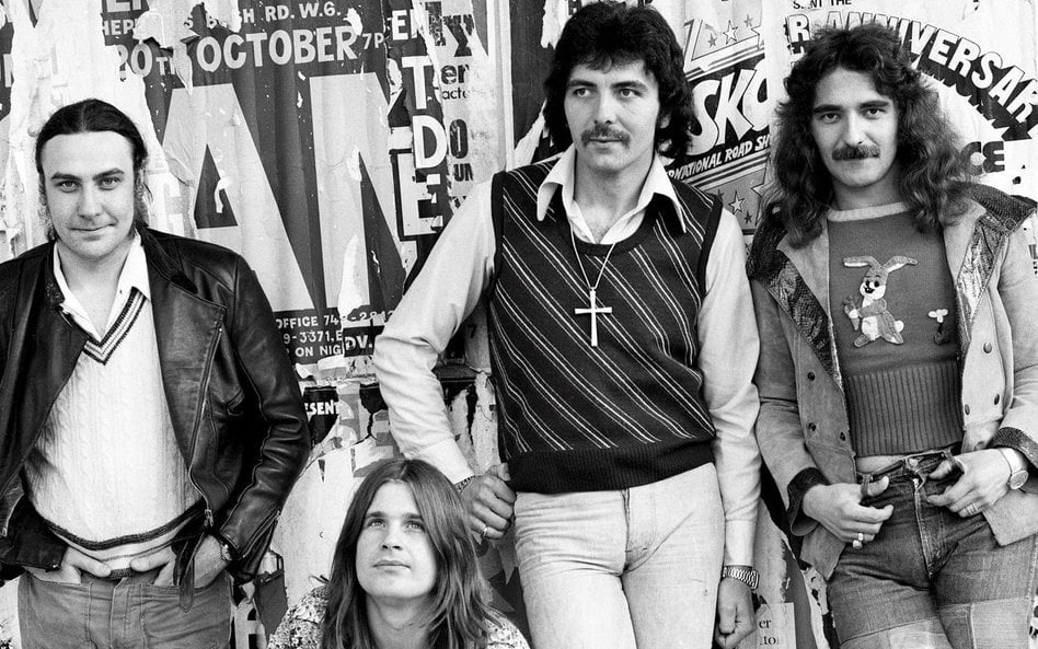 Od lewej: Bill Ward (perkusja), Ozzy Osbourne (śpiew), Tony Iommi (gitara), Geezer Butler (bas), ory