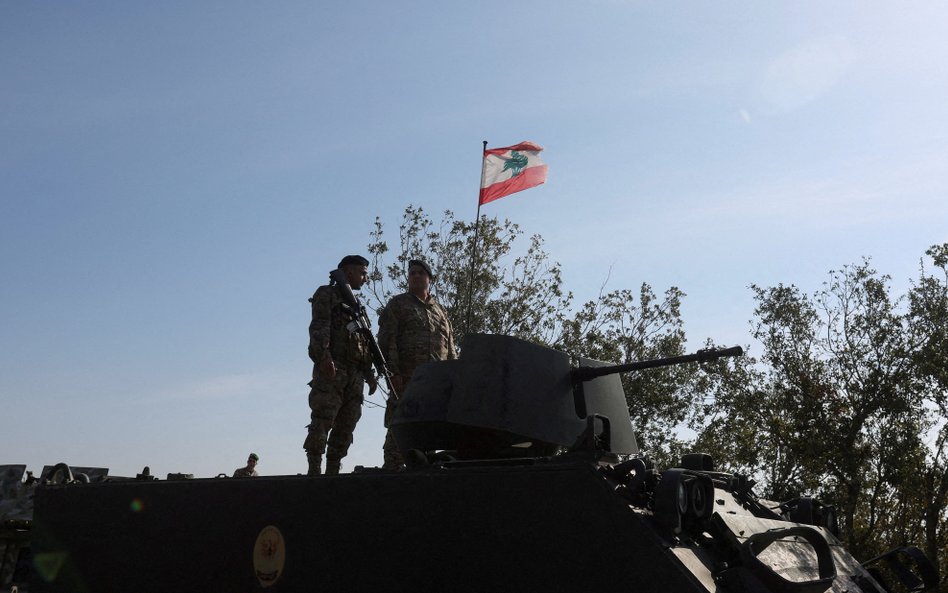 Żołnierze libańskiej armii