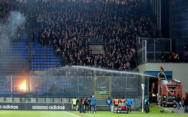 Ekstraklasa: Chuligani zakłócili derby Krakowa