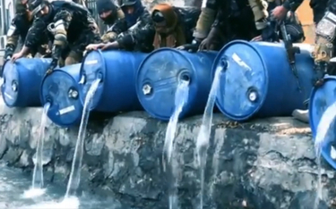 Kabul: 3 tysiące litrów alkoholu zniszczone, handlarze aresztowani