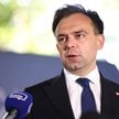 Minister finansów i gospodarki Andrzej Domański