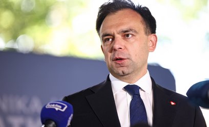 Minister finansów i gospodarki Andrzej Domański