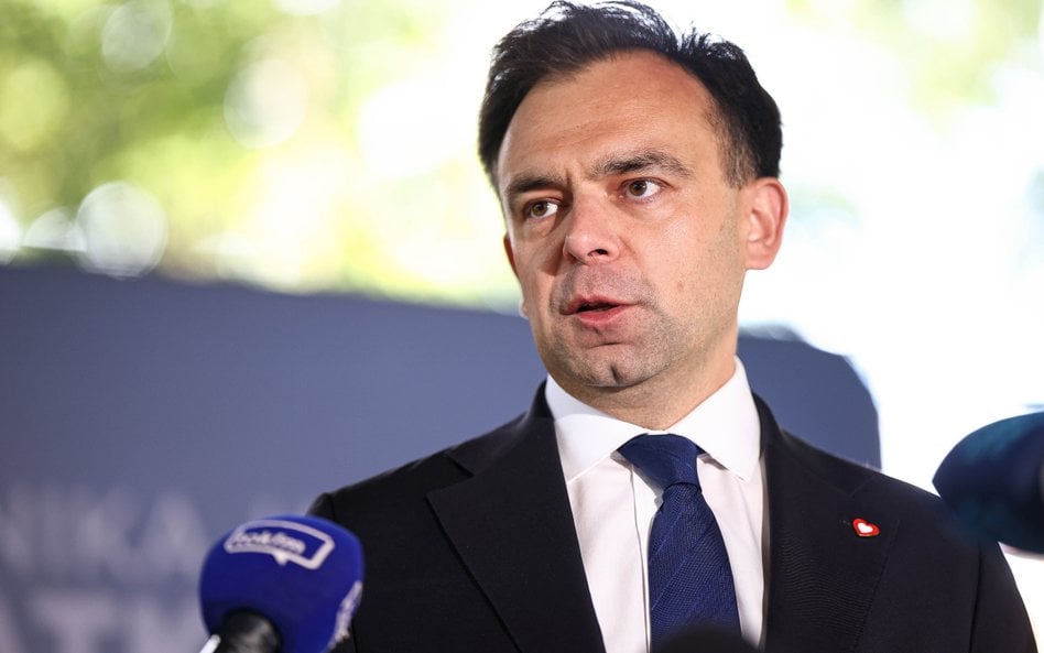 Minister finansów i gospodarki Andrzej Domański