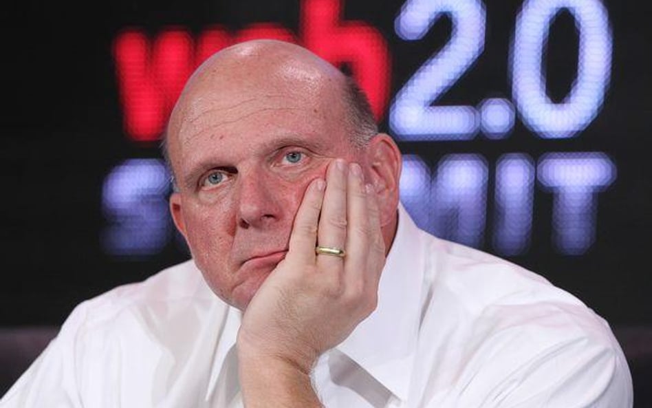 Szef Microsoftu Steve Ballmer