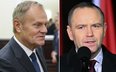 Donald Tusk i Karol Nawrocki