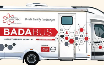 Badania zostaną wykonane w mobilnym gabinecie medycznym Badabus, który zostanie ustawiony przed Urzę